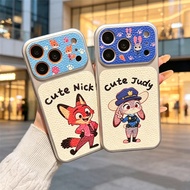 Cartoon Fox Bunny Paw Pattern Shockproof Ladies Casing For Samsung S25 S26 S24 S23 S22 S21 Ultra F17