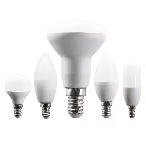 1pcs E14 LED Candle Bulb Lamps No Flicker G45 C37 T37 R50 AC 220V 240V 3W 7W 9W Lamp for Home Bedroo