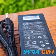 Original 9V 4A 9V CWT AC Adapter Good Quality high Quality adapter
