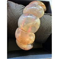 SAKURA AGATE - CRYSTAL PAPAN BRACELET