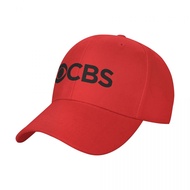 CBS Logo Solid Color Cap Baseball Cap Curved Brim Hat Hat Men Women Same Style Sports Outdoor Sun Ha