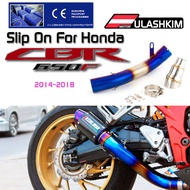 For Honda Motorcycle performance CB650F exhaust pipe CB650R middle CB650R CBR650R 2019-2020