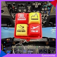 EYES Aviation Keychain Egpws Warning Sound Simulator Realistic Aircraft Keychain with Egpws Warning 