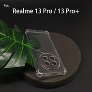 Realme 13 Pro Pro Plus Pro+ Realme 13 Plus 13+ C65 Cystal Clear Transparent Soft Silicone Cover Cas