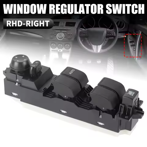 RHD Front Power Window Master Switch For Mazda 3 BL 2009 2010 2011 2012 2013 Right Master Power Wind