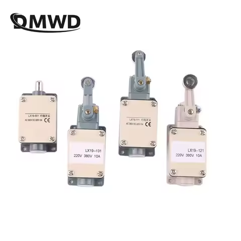 1pcs Travel Switch Micro/Limit Switch AC 380V DC 220V LX19-001 LX19-111 LX19-121 LX19-131 1NO 1NC