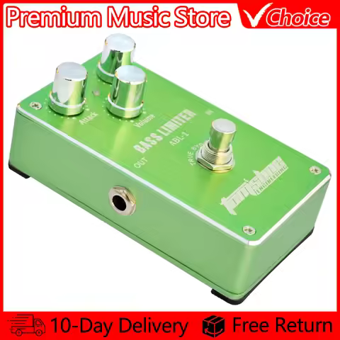 AROMA Guitar Pedal ABL-1 Bass Limiter Bass Compressor Effect Reduce Redundant Dynamic Balance Output