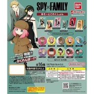 【新貨上架】 《間諜家家酒》SPY × FAMILY Assort 扭蛋 亞加力立牌 & 襟章 (一套16款) Spy Family Assort (set of 16) 間諜過家家 安妮亞 Anya