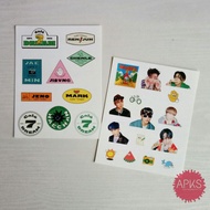 Sticker Set Bonus Boarding Pass NCT Dream Kpop Stickers