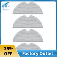 For  F9, D9, D9 Pro, D9 Max Black, L10 Pro Robot Vacuum Cleaner Mop Clorh Pads Replacement Parts 4Pi