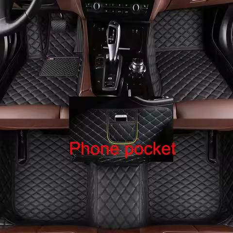 Custom Style Full Coverage Car Floor Mats for BMW 2 Series F22 Coupe F23 F44 Gran Coupe F45 F46 Car 