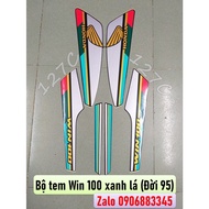 [HCM] Green stamp set 95 Win 100cc