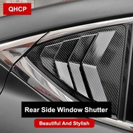 QHCP Car Side Window Triangle Shutter Rear Sunshade Blinder Shutters For Lexus IS300 200T 250 2013 2