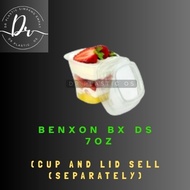 BENXON BX DS 7/DESERT CUP 5OZ/ CAKE CUP 7OZ/PUDDING CUP/CUP ONLY/LID ONLY