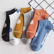 Kaos Kaki Pendek Unisex 6890 Kaos Kaki Pria Wanita Motif Kaus Kaki Unisex Dewasa Import PTT