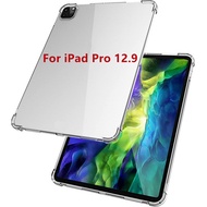 Clear Case For iPad Pro 12.9 Case Silicone Transparent Ultra Thin Cover ipad pro 12 9 2021 2020 2018