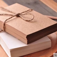 Pos Kad Kosong Hadiah Tulisan 1pc Blank Card, DIY Greeting Card , Wish Card , Kraft Paper , Gift,  H