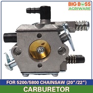 BBA Carburetor Assembly for 5200 (52cc) / 5800 (58cc) Chainsaw