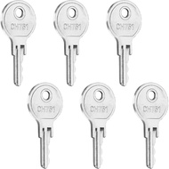 6 Pcs CH751 Key, Siasky Universal CH751 Replacement Keys, RV Keys for RV Campers Compartments, Stora