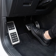 [ANGELA]3pcs Stainless Steel AT for MT Car Footrest Pedals Cover For A3 For 8V 2014-2020