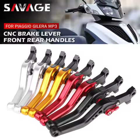 Short Brake Levers For PIAGGIO/GILERA MP3 125/250/300/400/500 for Brembo System Motorcycle Control H