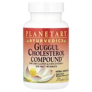 Planetary Herbals, Ayurvedics, Guggul Cholesterol Compound™, 90 / 180 Tablets