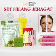 OHANA - Set Jeragat ( Sabun Jeragat + Booster Oil Serum + Suncreen Honeydew) with Honeydew Extract, 