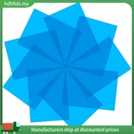 [in stock]9 Piece Gel Light Filter Lighting Gel Filter for Film,Video,Photo,Stage (Blue)