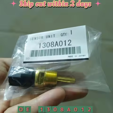 Coolant Water Temperature Sensor For Mitsubishi PAJERO MONTERO Sport Lancer L200 OEM 1308A012 MD1775