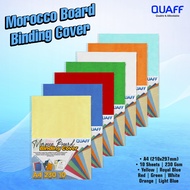 QUAFF Morocco Board Binding Cover 230gsm 10 sheets Textured Board Cover