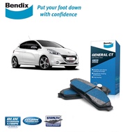 Bendix DB1192GCT Rear Brake Pad - Peugeot 208/ Peugeot 308/ Peugeot 405