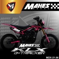 Klx Dtracker 150 New Fullbody Cross Motorcycle Sticker Decal - Trail Design KLX DTX Sticker Decal