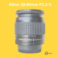 เลนส์ออโต้ NIKON AF NIKKOR 28-80mm F3.3-5.6G zoom Mount Nikon