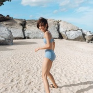 TOKKI 兩件式比基尼泳衣 - 藍色