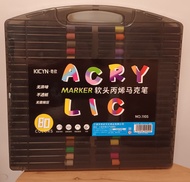 ACRYLIC 80色丙烯馬克筆 文具 KICYN 奇歐 實用