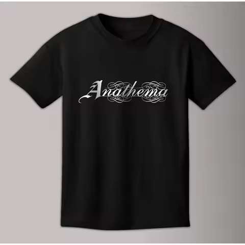 Anathema Band Logo T Shirt Black S 3Xl