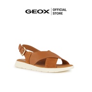GEOX รองเท้าแตะผู้หญิง รุ่น D DANDRA - COGNAC SS24 (D45NNBC6001F_U4BRXX)