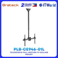 Brateck PLB-CE946-01L TV Ceiling Mount 37–86in Full Motion 50kg PLB-CE946-01L itw