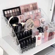 1pc PS Makeup Storage Rack, Modernist Clear Storage Rack For Home,For Holiday Beach, Bathroom Collec