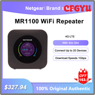 CFGYU Netgear Nighthawk MR1100 M1อุปกรณ์ช่วยขยายช่วงสัญญาณ WiFi เราเตอร์4G ที่มีความเร็วในการดาวน์โห