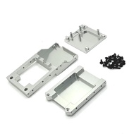 แผงวงจรมอเตอร์คงที่ที่นั่งแผ่นท้ายสำหรับ1/12 MN168 MN78 OP อุปกรณ์โลหะอัพเกรดชิ้นส่วนชุด Rc รุ่นตีนต