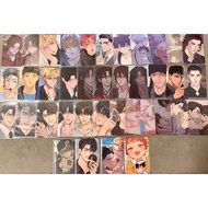 photocard manhwa bomtoon Lezin mr.blue 2025 2026 honey dtr backlight payback Sea Wave