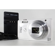 【Excellent】 Nikon Digital Camera COOLPIX S6900 12x Zoom 16.02 Megapixels Natural White S6900WH