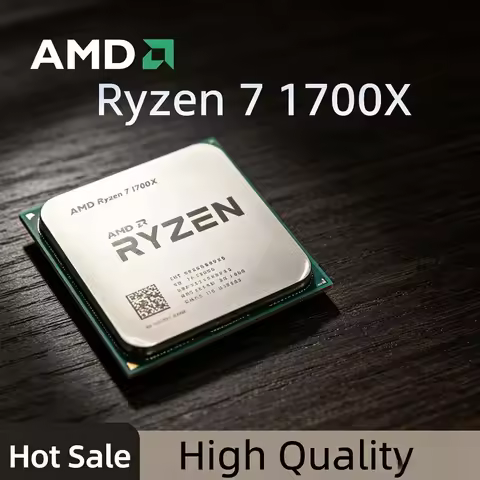 AMD Ryzen 7 1700X R7 1700X 3.4 GHz Eight-Core CPU Processor YD170XBCM88AE Socket AM4 100% Brand New