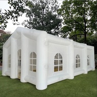 【stock】free shipping Inflatable wedding tent, inflatable party tent cube tent white tent for party