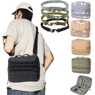 Molle Tactical Sling shoulder First Aid Kits Medical Bag Outdoor Camping Climbing Bag Multifunctional EDC Waist Belt Pocket Pouch