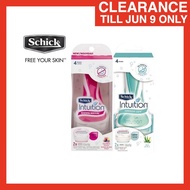 (SENSITIVE CARE) EW Schick Intuition Plus K2S Schick Intuition Sensitive Care Shaver Women Pencukur 