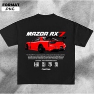 Mazda Rx-7 Red Tshirt Jersey