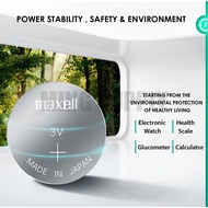 Original Maxell Lithium Battery Cell CR2450/CR2032/CR2016/CR2025/CR2354/CR2012/CR2412/CR2320 BATTERY