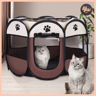 【Ready Stock】Cat Dog Pet Tent House Cage Portable Foldable